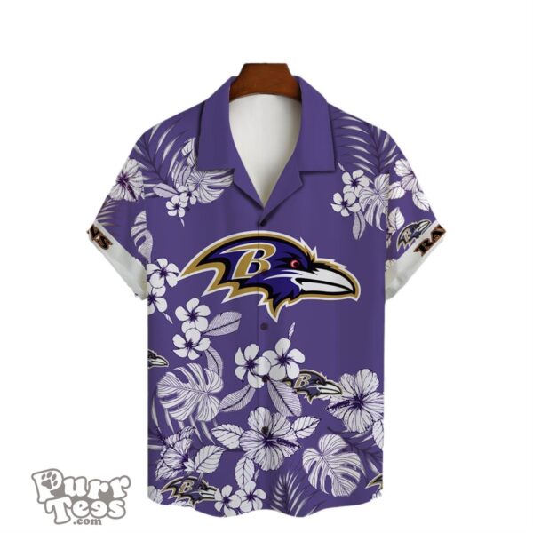 Baltimore Ravens - National Football League 3D Hawaiian Shirt Product Photo 2