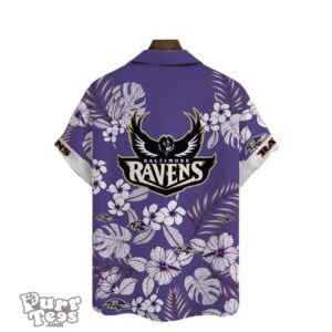 Baltimore Ravens - National Football League 3D Hawaiian Shirt Product Photo 3