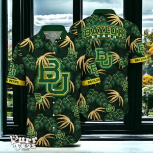 Baylor Bears Hawaiian Shirt Special Gift Leafs Printed Product Photo 1