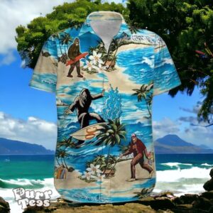 Big Foot Surfing Hawaiian Shirt Style Gift For Men And Women Product Photo 1