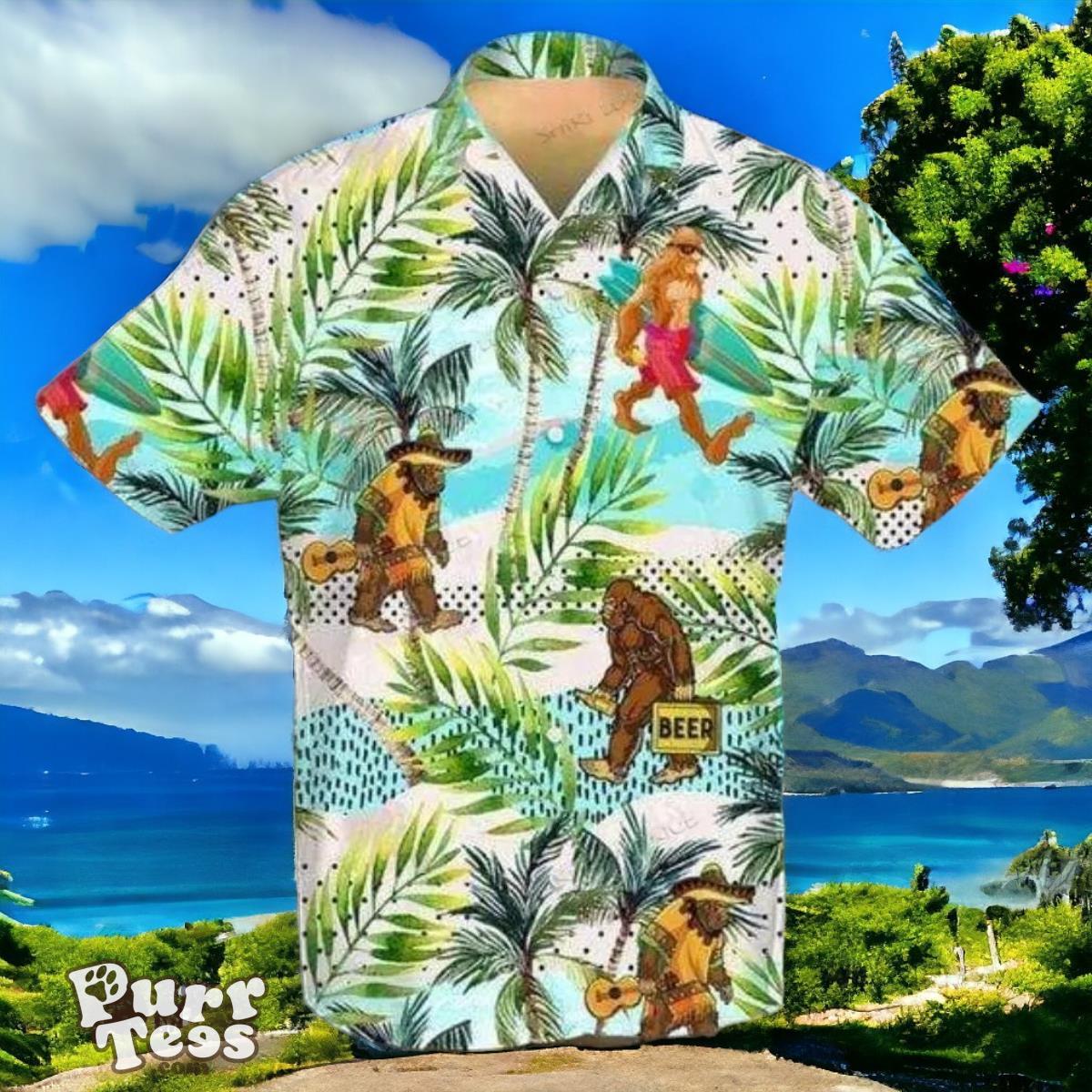 Bigfoot Activities Camping Hawaiian Shirt Style Gift For Men And Women DuM Product Photo 1