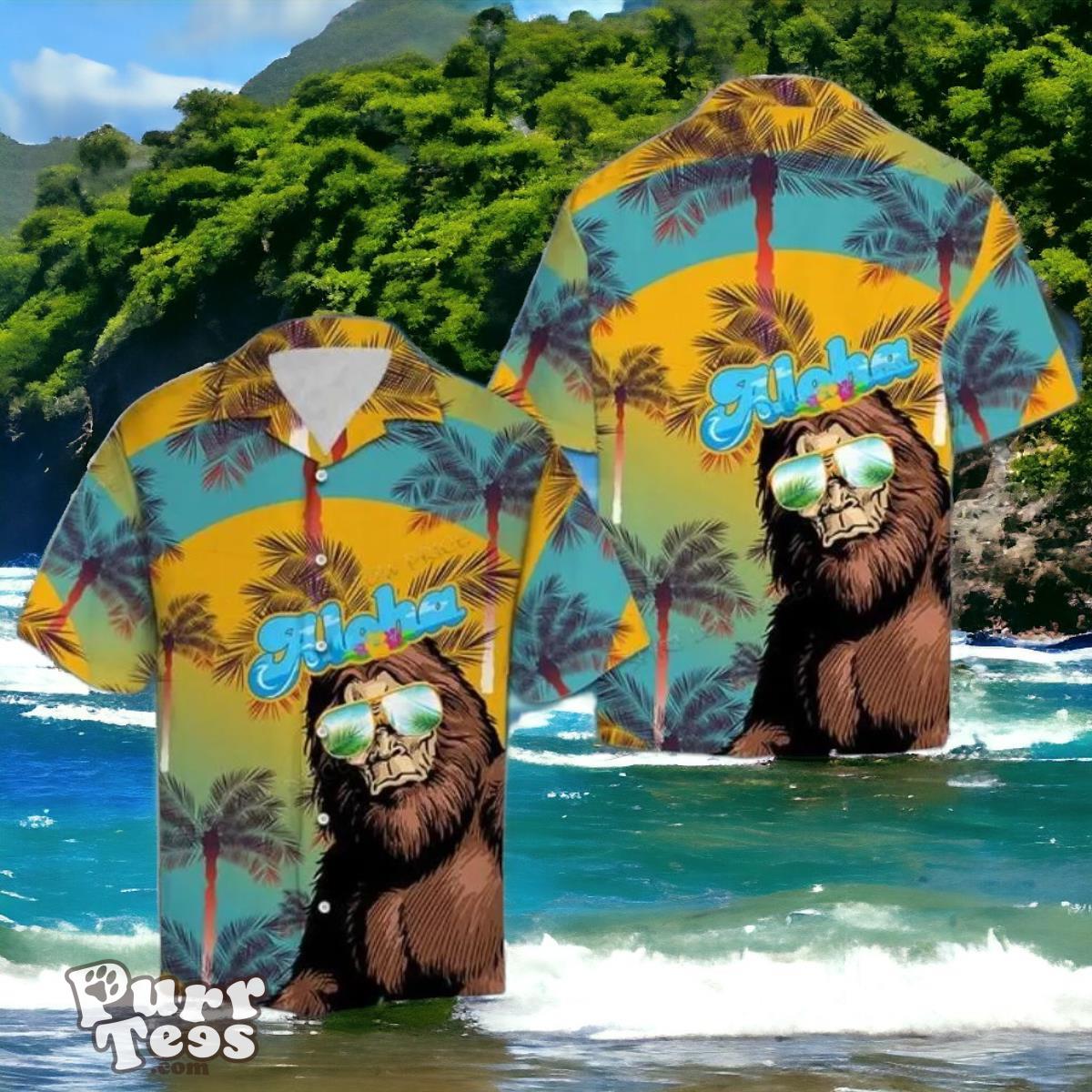Bigfoot Aloha Hawaiian Shirt Style Gift For Men And Women Product Photo 1