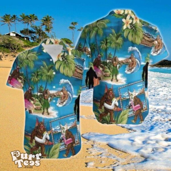 Bigfoot Christmas Hawaii Aloha Impressive Gift For Men And Women Product Photo 1