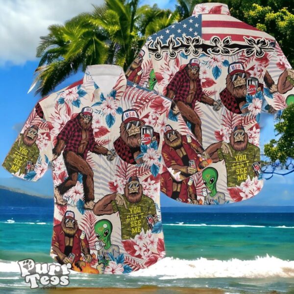 Bigfoot Party Hawaiian Shirt Style Gift For Men And Women Product Photo 1