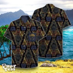 Black Panther Marvel Hawaiian Shirt Impressive Gift Product Photo 1