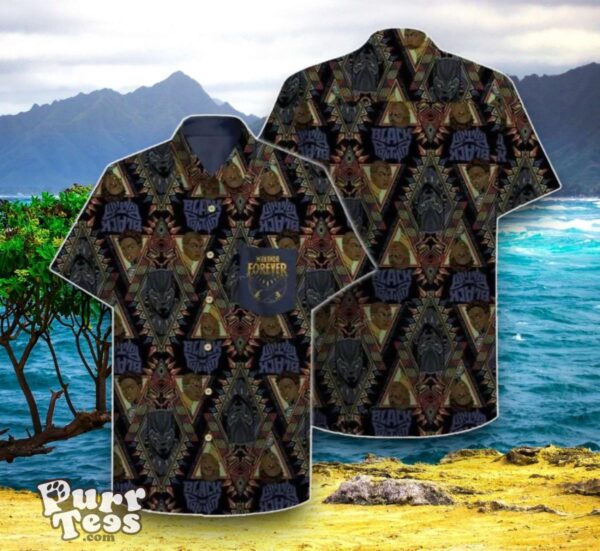 Black Panther Marvel Hawaiian Shirt Impressive Gift Product Photo 1