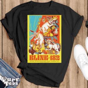 Blink 182 Brisbane Entertainment Centre Brisbane Australia Feb 20 2024 T shirt - Black T-Shirt