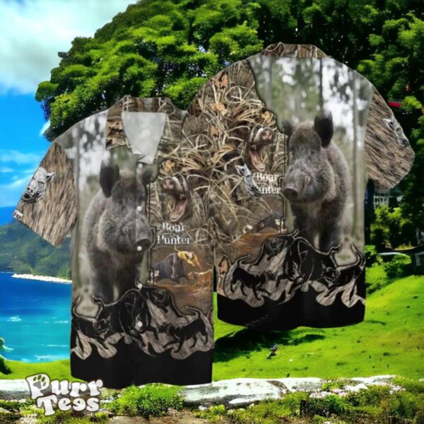 Boar Hunter Hawaiian Shirt Style Gift For Men And Women Product Photo 1