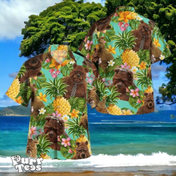 Bobo The Bear Cute Pineapple Tropical Hawaiian Shirt Style Gift For Men And Women Product Photo 1