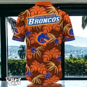 Boise State Broncos Hawaiian Shirt Special Gift Leafs Printed Product Photo 3