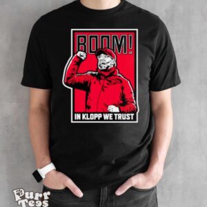 Boom in klopp we trust shirt - Black Unisex T-Shirt