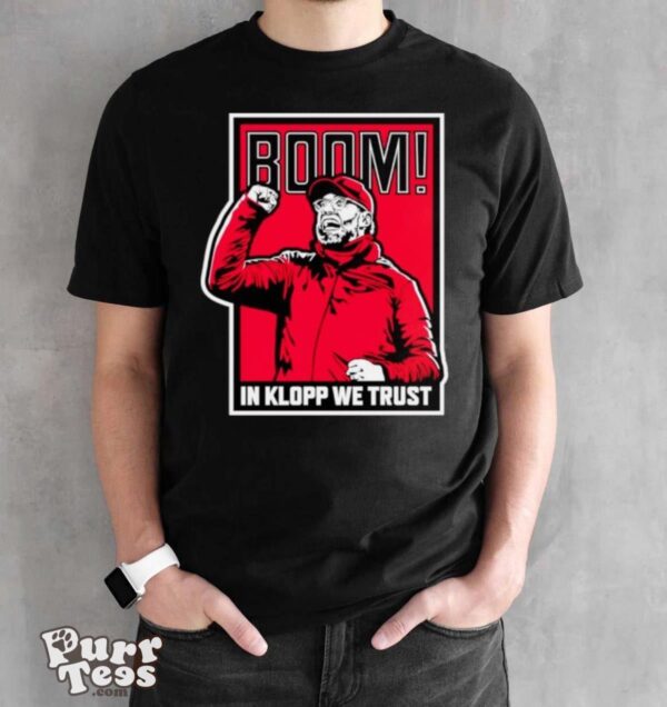 Boom in klopp we trust shirt - Black Unisex T-Shirt