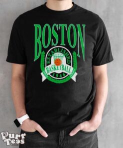 Boston Basketball Establish 1946 Laurel Wreath T shirt - Black Unisex T-Shirt