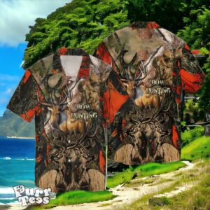 Bow Hunting Deer Hawaiian Shirt Style Gift For Men And Women Product Photo 1