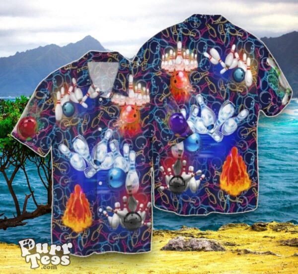 Bowling Hippie Hawaiian Shirt Impressive Gift Product Photo 1