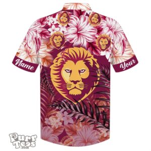 Brisbane Lions AFL Sport Custom Name Hawaiian Shirt Product Photo 2