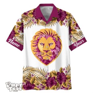 Brisbane Lions AFL Sport Custom Name Hawaiian Shirt For Men Women Product Photo 1