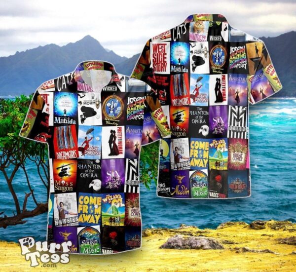 Broadway Musical Theater Hawaiian Shirt Impressive Gift Product Photo 1