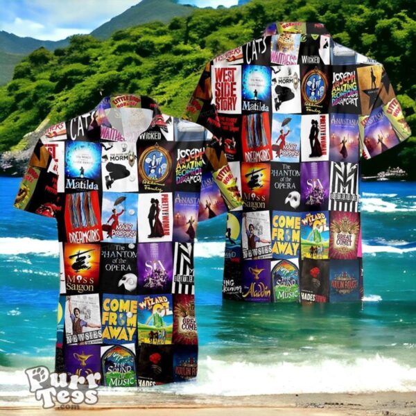 Broadway Musical Theater Hawaiian Shirt Style Gift For Men And Women Product Photo 1