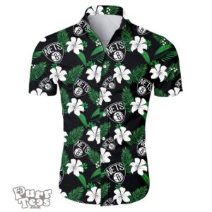 Brooklyn Nets Hawaiian Shirt Special Gift Small Flowers Product Photo 1