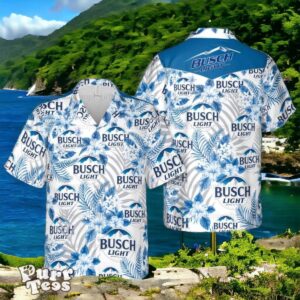 Busch Light Unisex Hawaiian Shirt Style Gift For Men And Women Latte Beer Button Up Product Photo 1