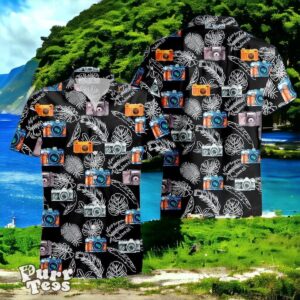 Camera Photographer Hawaiian Shirt Style Gift For Men And Women Product Photo 1