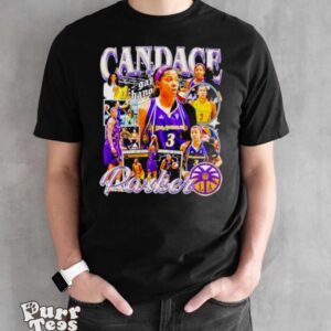 Candace Parker Los Angeles Sparks vintage shirt - Black Unisex T-Shirt