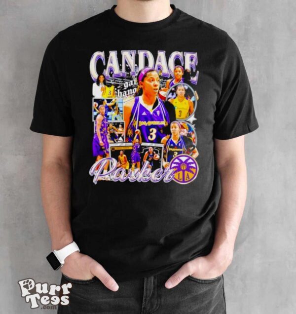 Candace Parker Los Angeles Sparks vintage shirt - Black Unisex T-Shirt