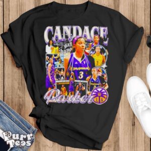 Candace Parker Los Angeles Sparks vintage shirt - Black T-Shirt