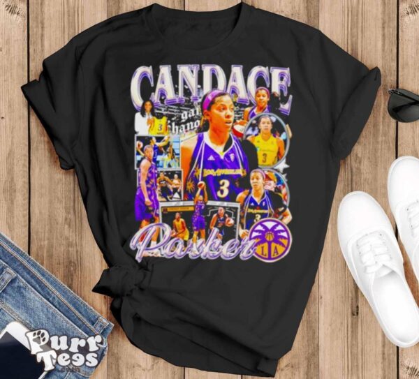 Candace Parker Los Angeles Sparks vintage shirt - Black T-Shirt