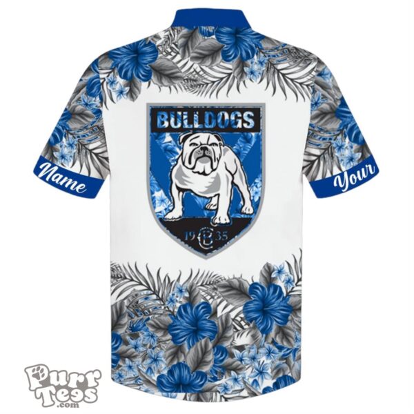 Canterbury Bulldogs NRL Sport Custom Name Hawaiian Shirt For Men Women Product Photo 2