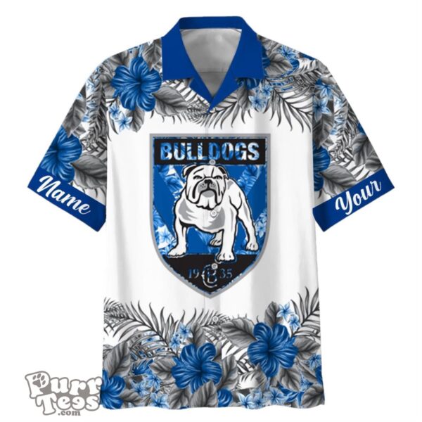 Canterbury Bulldogs NRL Sport Custom Name Hawaiian Shirt For Men Women Product Photo 1