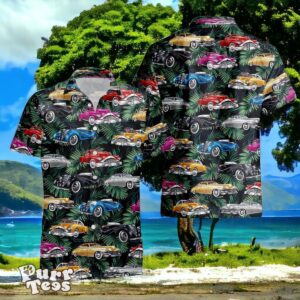 Car Collection Art Car Pot Leaf Hawaiian Shirt Style Gift For Men And Women Product Photo 1