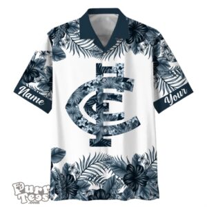 Carlton Blues AFL Sport Custom Name Hawaiian Shirt For Men Women Product Photo 1