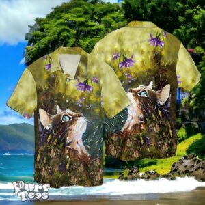 Cat Pattern Summer Hawaiian Shirt Style Gift For Men And Women Product Photo 1