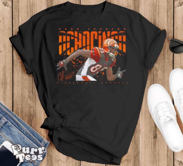 Chad Johnson Ochocinco T Shirt - Black T-Shirt