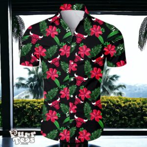 Chicago Bulls Hawaiian Shirt Special Gift Small Flowers Product Photo 1