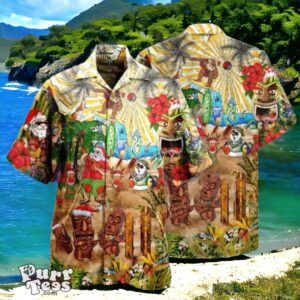 Christmas Mele Kalikimaka Vintage Summer Hawaiian Shirt Style Gift For Men And Women Product Photo 1