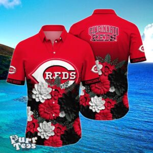 Cincinnati Reds MLB Flower Hawaiian Shirt Trending Summer Style Gift For Men And Women Product Photo 1