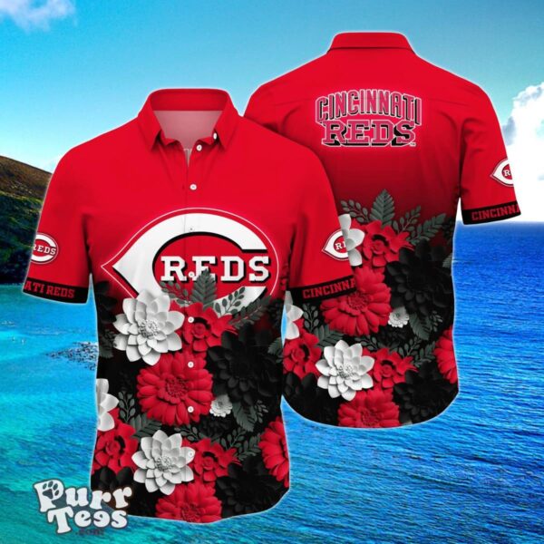 Cincinnati Reds MLB Flower Hawaiian Shirt Trending Summer Style Gift For Men And Women Product Photo 1