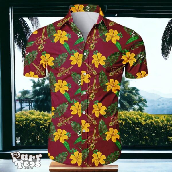 Cleveland Cavaliers Hawaiian Shirt Special Gift Small Flowers Product Photo 1