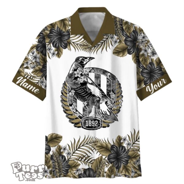 Collingwood Magpies AFL Sport Custom Name Hawaiian Shirt For Men Women Product Photo 1