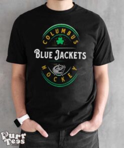 Columbus Blue Jackets Fanatics Branded St. Patrick’s Day Forever Lucky shirt - Black Unisex T-Shirt