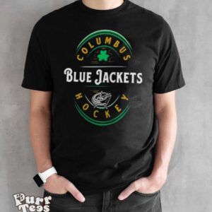 Columbus Blue Jackets Fanatics Branded St. Patrick’s Day Forever Lucky shirt - Black Unisex T-Shirt