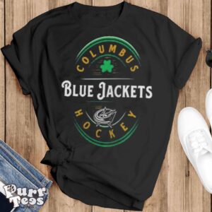 Columbus Blue Jackets Fanatics Branded St. Patrick’s Day Forever Lucky shirt - Black T-Shirt