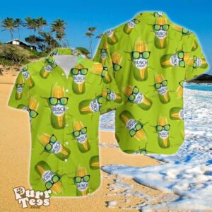 Corn Busch Light Green Print Hawaiian Shirt Impressive Gift For Men And Women Product Photo 1