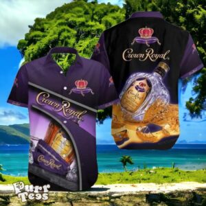 Crown Royal Wine Print Hawaiian Shirt Style Gift For Men And Women Product Photo 1