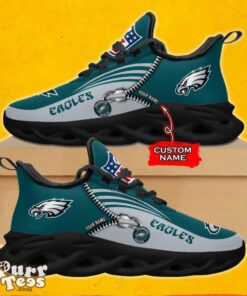 Custom Name Philadelphia Eagles Custom Name Max Soul Shoes Product Photo 2