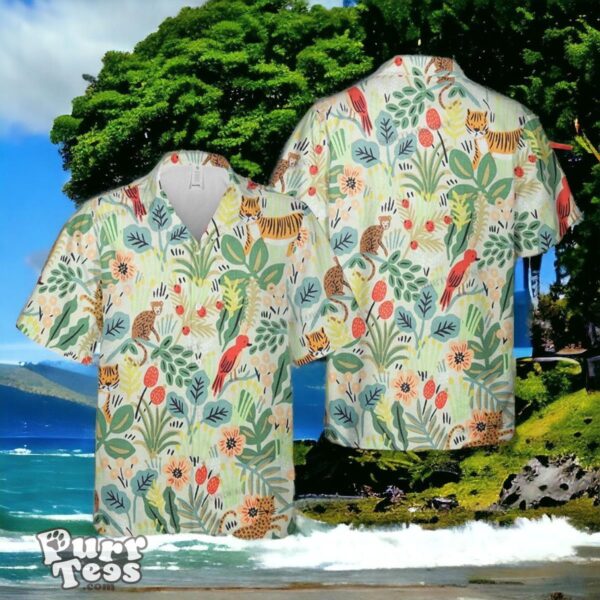 Cute Animal Jungle Trending Hawaiian Shirt Style Gift For Men And Women Product Photo 1