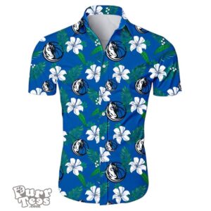 Dallas Mavericks Hawaiian Shirt Special Gift Small Flowers Product Photo 1